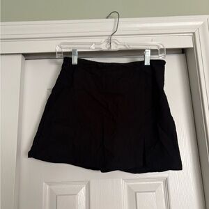 Black Mini Skort